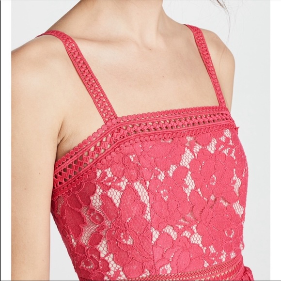 Alice & Olivia | Angelita Ruffled Lace Dress Sz 8 - Picture 4 of 6